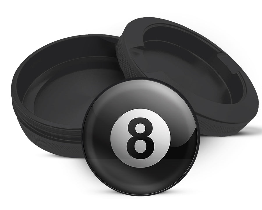 Snus Storage Case Magic 8 Ball Black