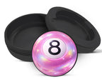 Snus Storage Case Pink Magic 8 Ball Digital Pop Art Black