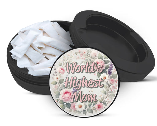 Snus Storage Case World's Greatest Mom Black