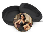 Snus Storage Case Sultry Vintage Glamour Muse Black