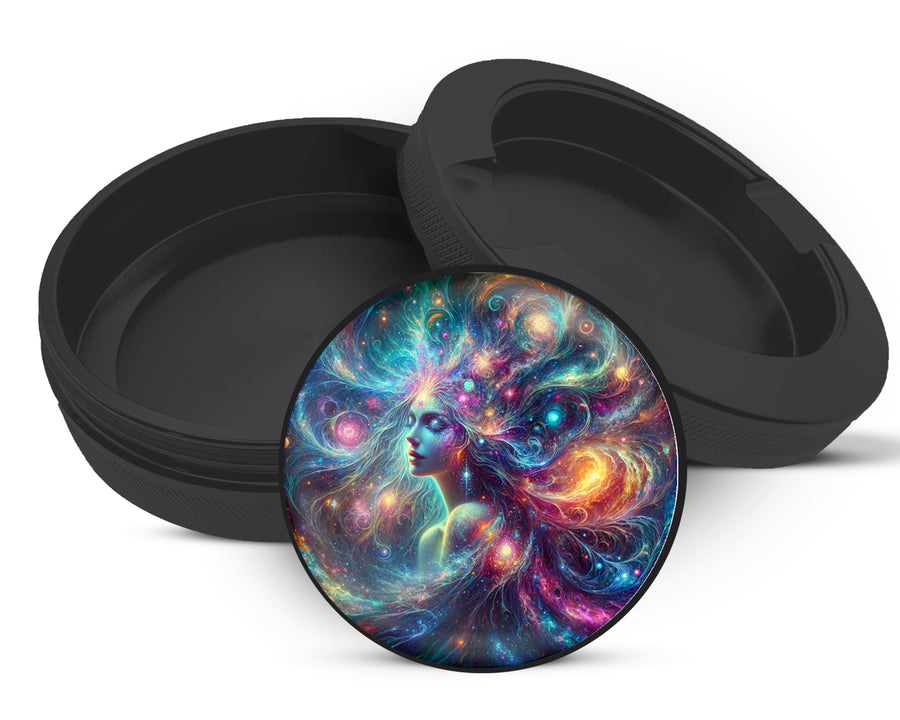 Snus Storage Case Cosmic Woman Black