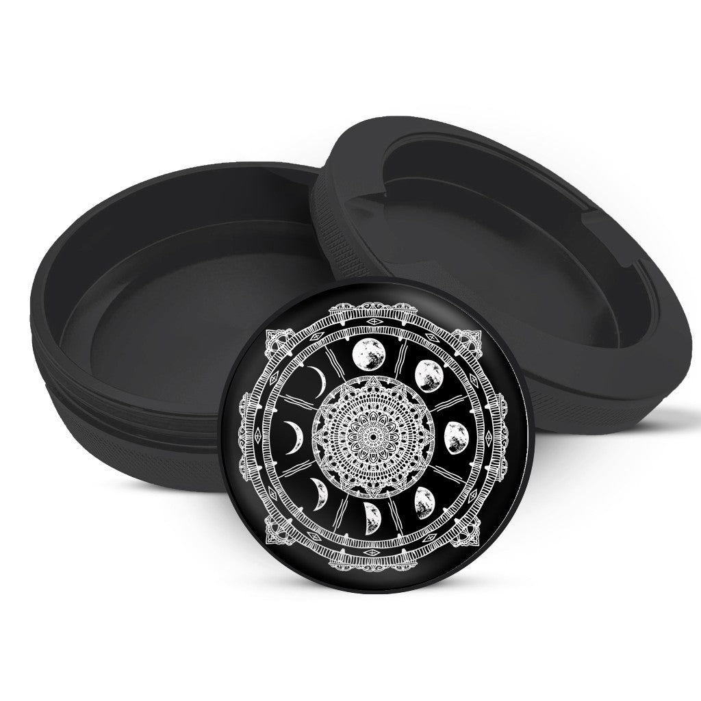 Snus Storage Case Phases of the Moon Witchy Black