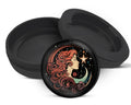 Snus Storage Case Celestial Moon Goddess Black