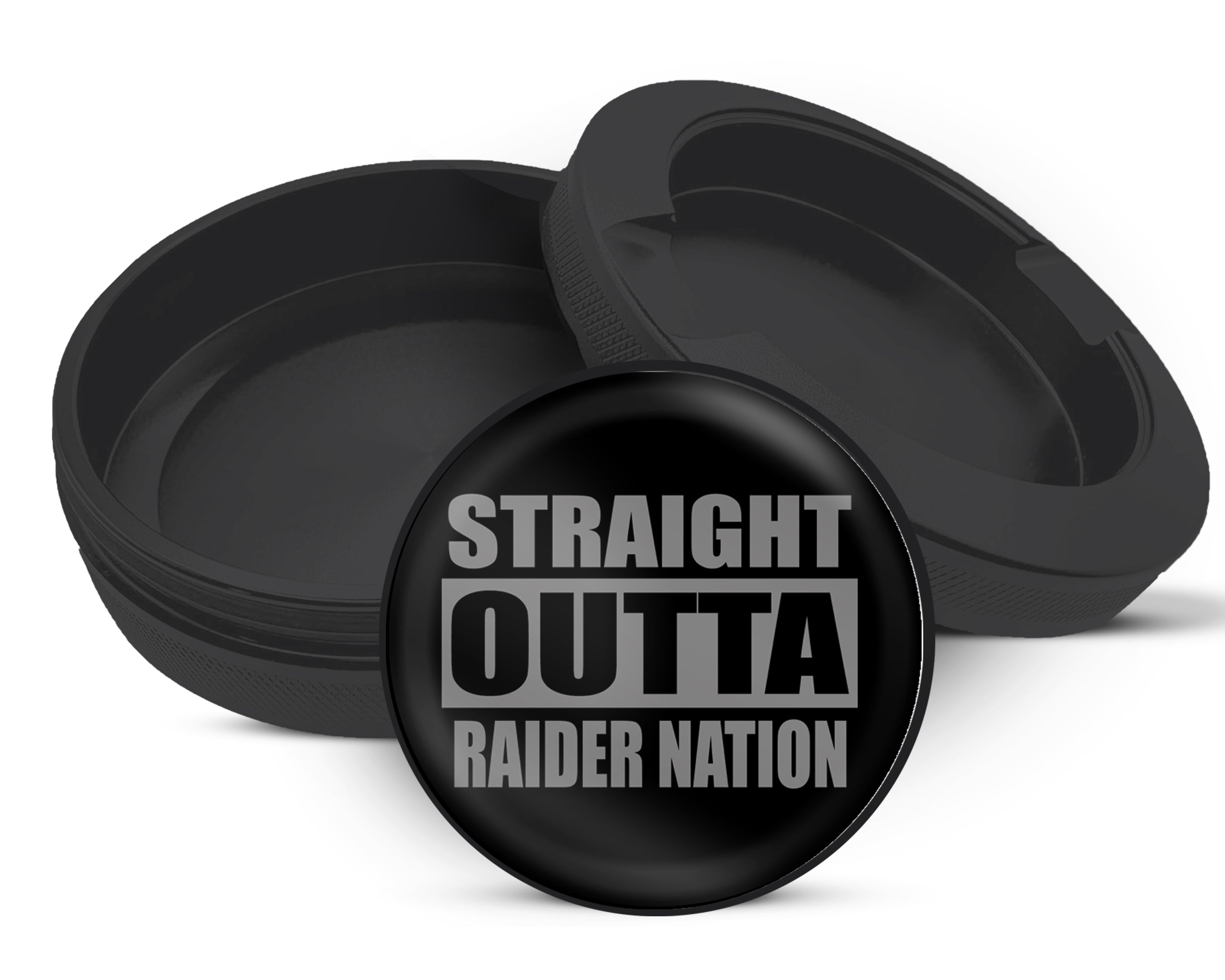 Snus Storage Case Straight Outta Raider Nation Black