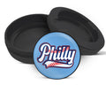 Snus Storage Case Philly Baseball Stitching Black