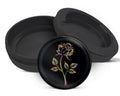 Snus Storage Case Rose Gift For Her Black