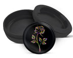 Snus Storage Case Rose Gift For Her Black