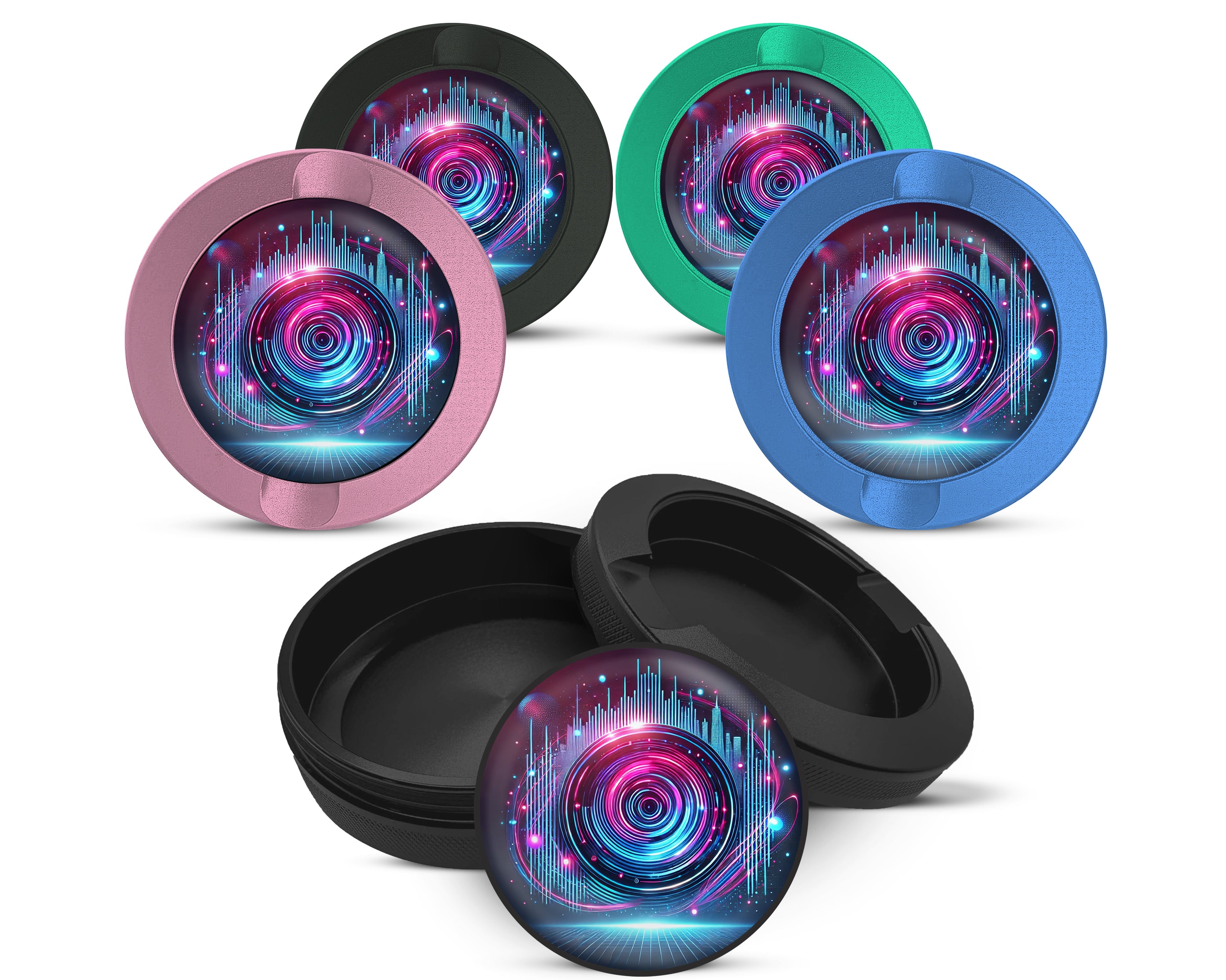 Snus Storage Case Neon Lights 