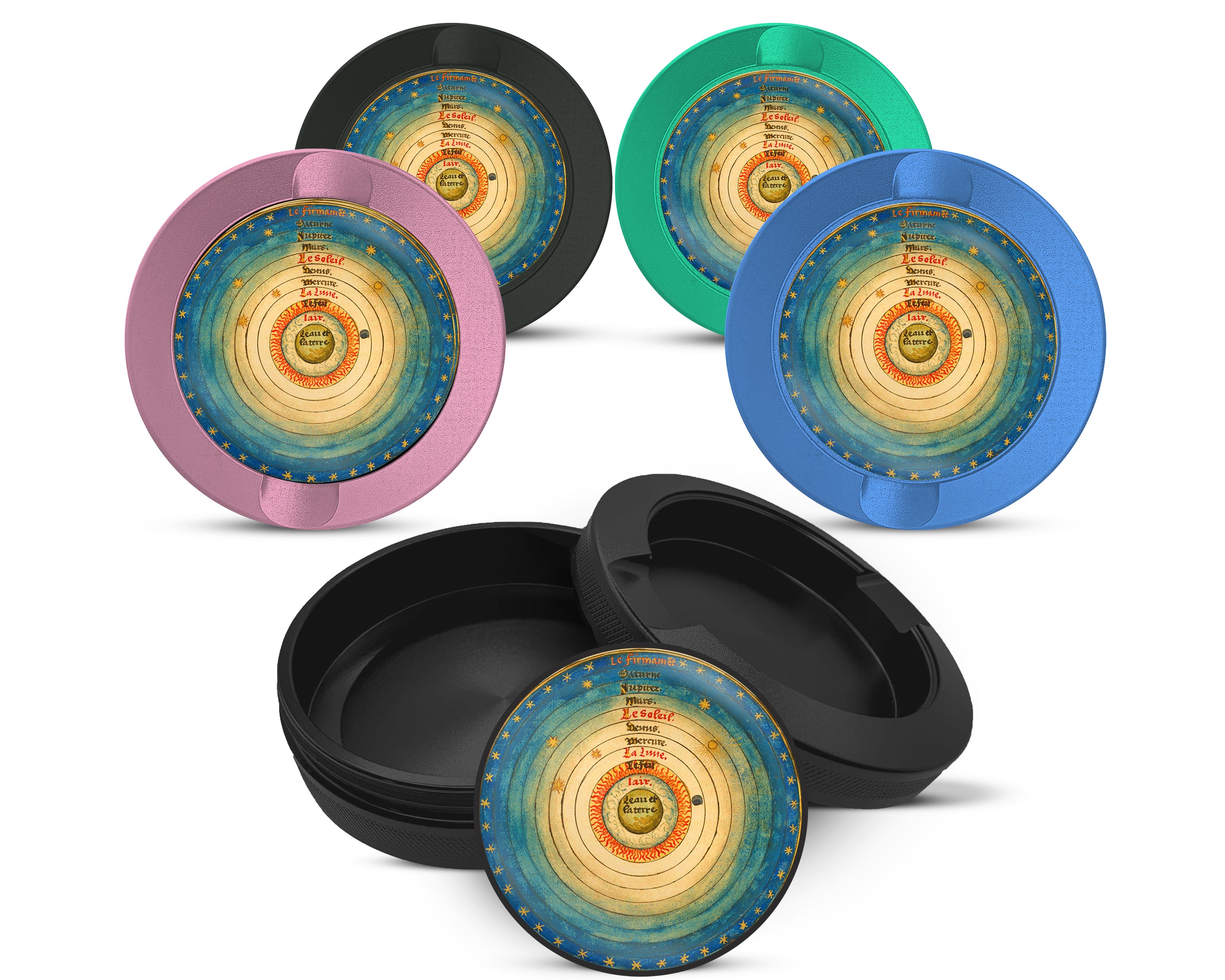 Snus Storage Case Geocentric Earth-Centered Cosmos 