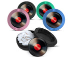 Snus Storage Case Red Vinyl Record  