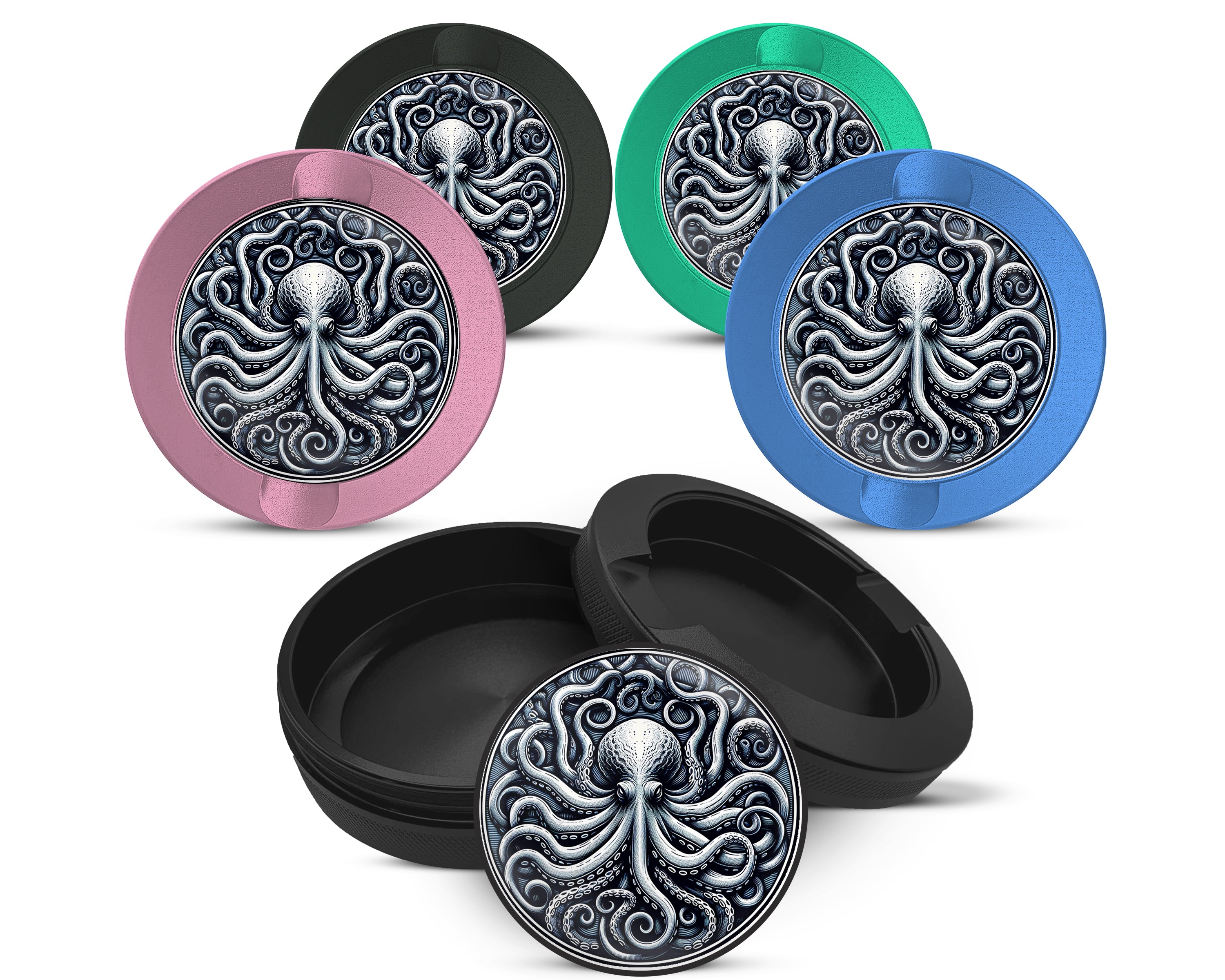 Snus Storage Case Kraken Octopus 
