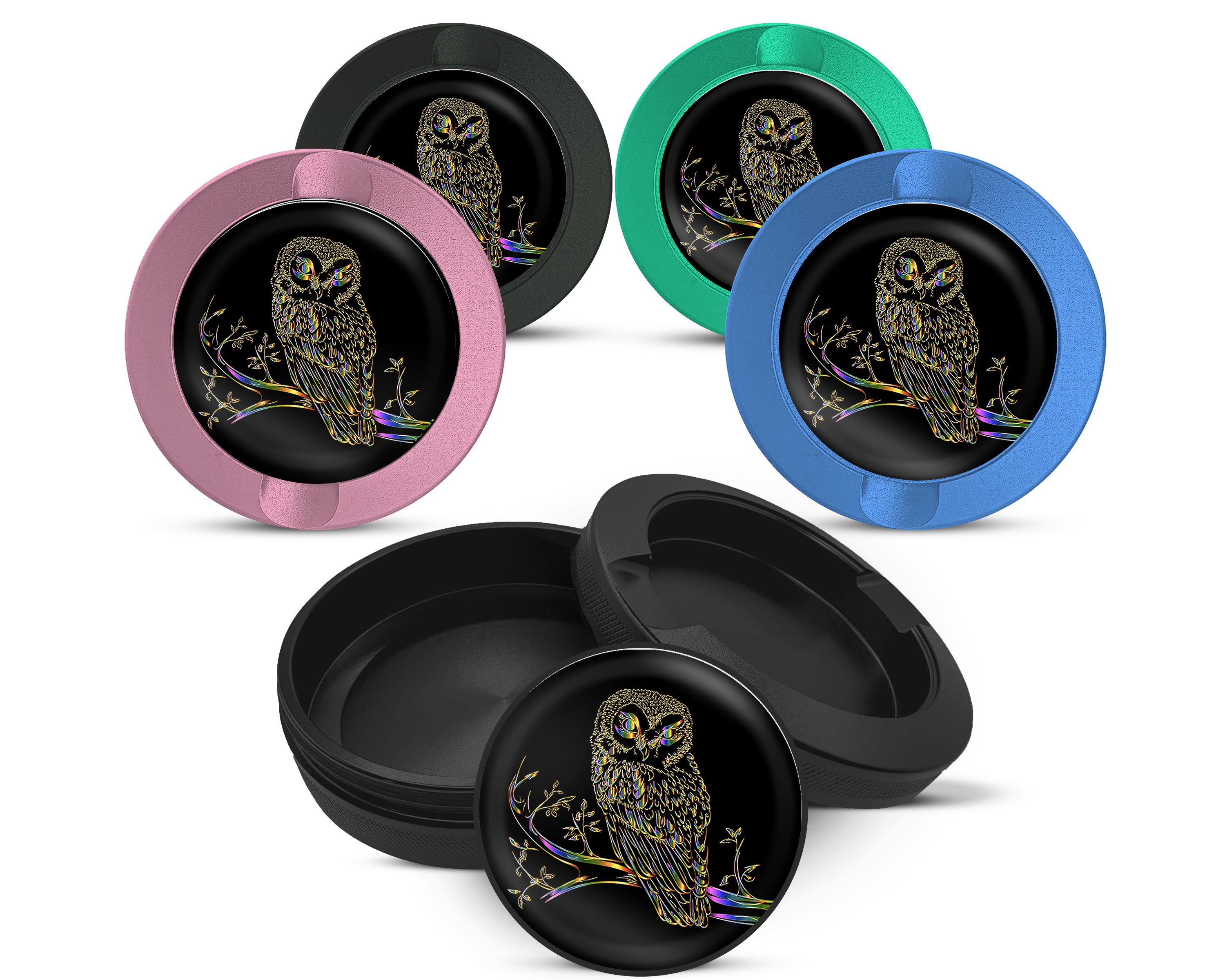 Snus Storage Case Owl Grinder 