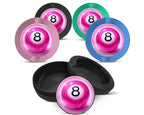 Snus Storage Case Sparkly Pink 8 Ball Cosmic Pool Aesthetic 