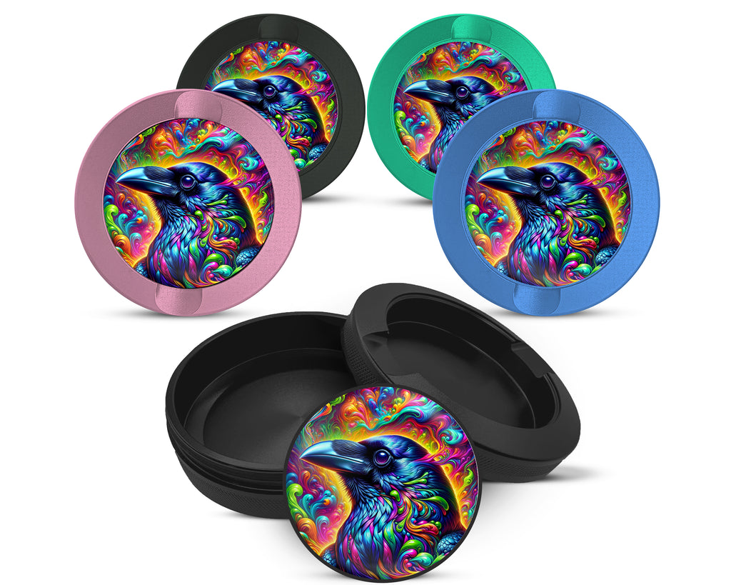 Snus Storage Case Trippy Raven 