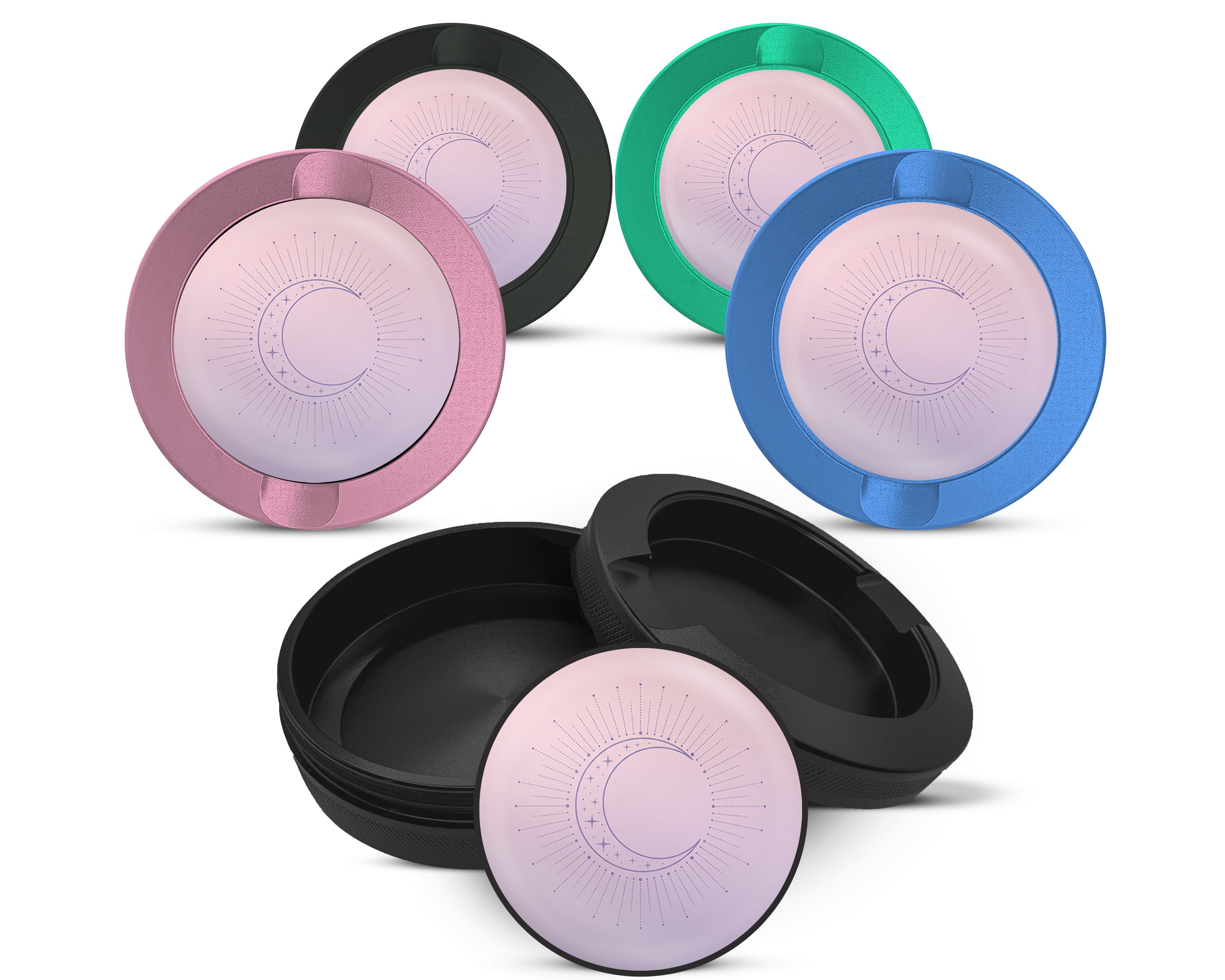 Snus Storage Case Minimalist Crescent Moon Magic 