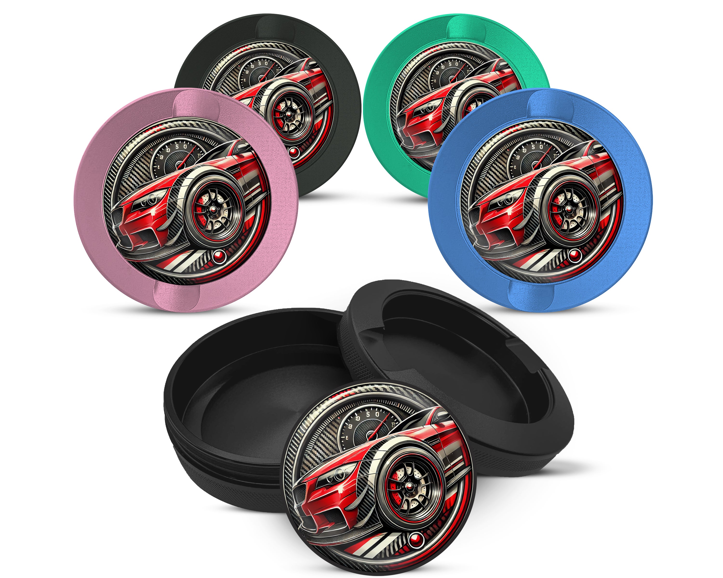 Snus Storage Case Racing Stripes 
