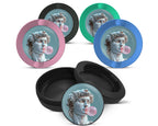 Snus Storage Case Michelangelo Statue Of David Blowing A Bubble 