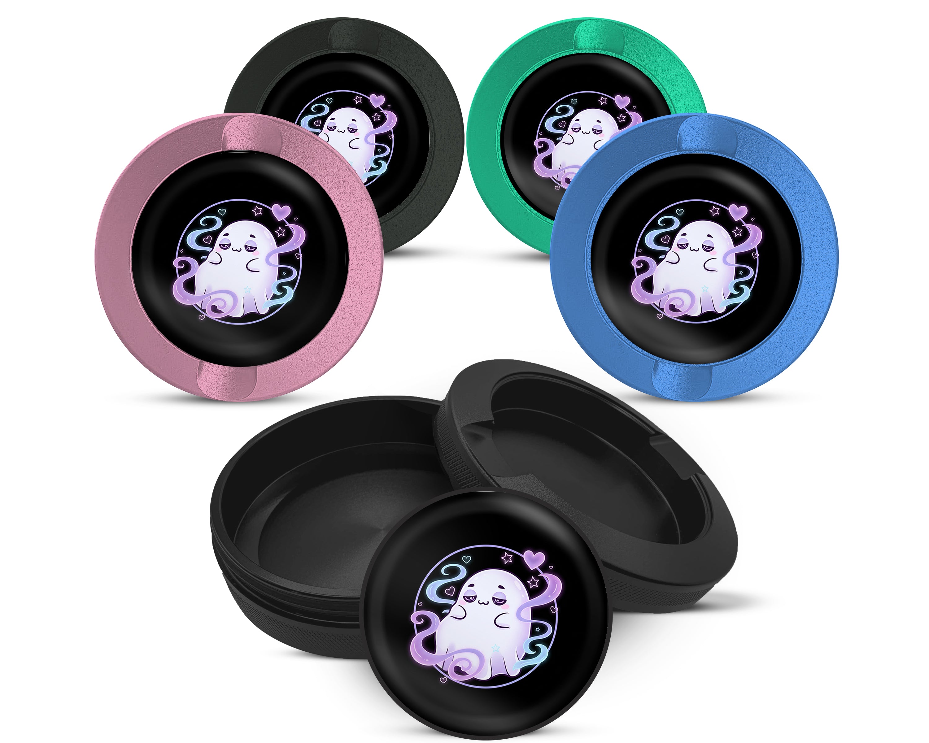 Snus Storage Case Cute Vaporwave Ghost Vibes 