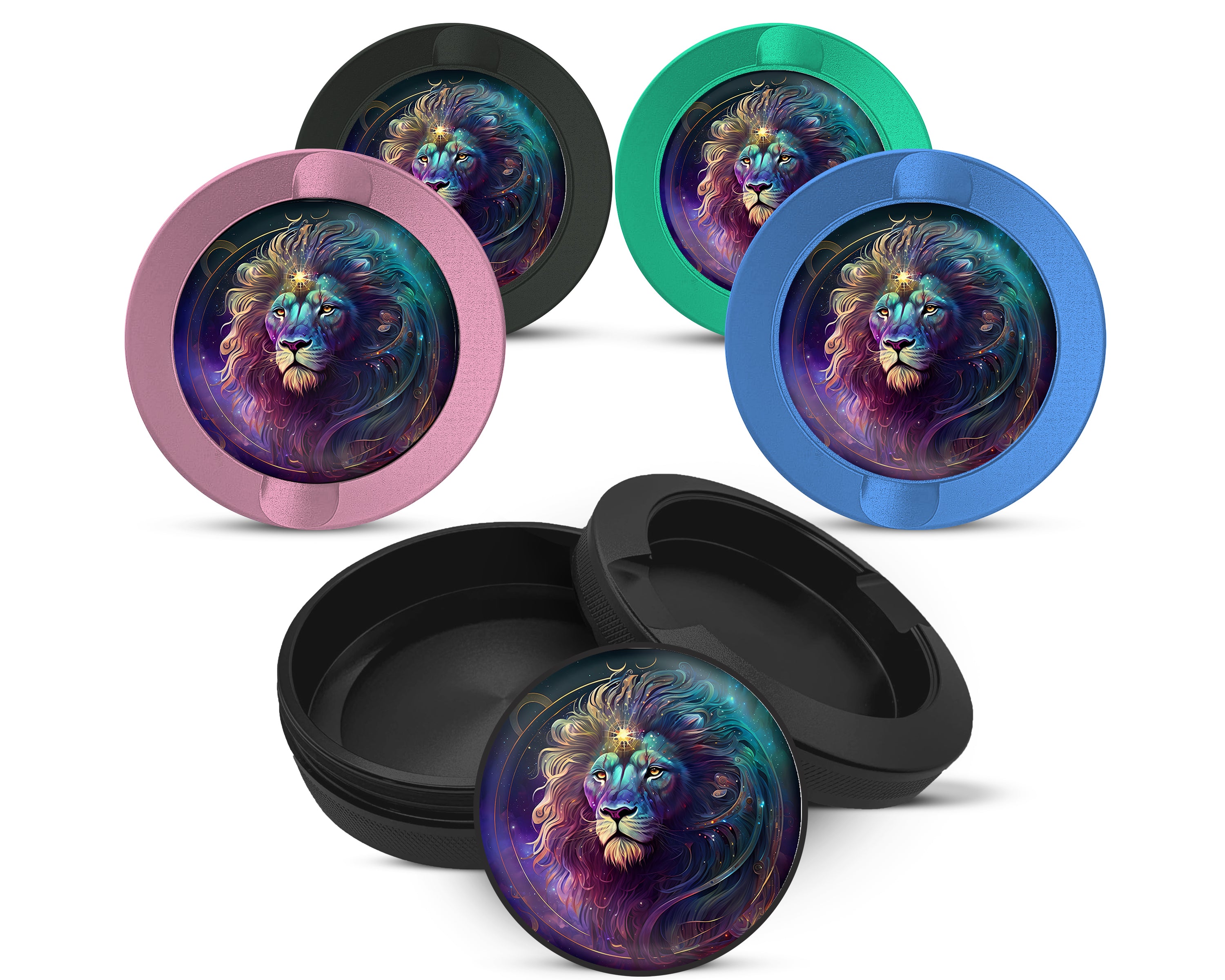 Snus Storage Case Lion Leo Gift Astrology 