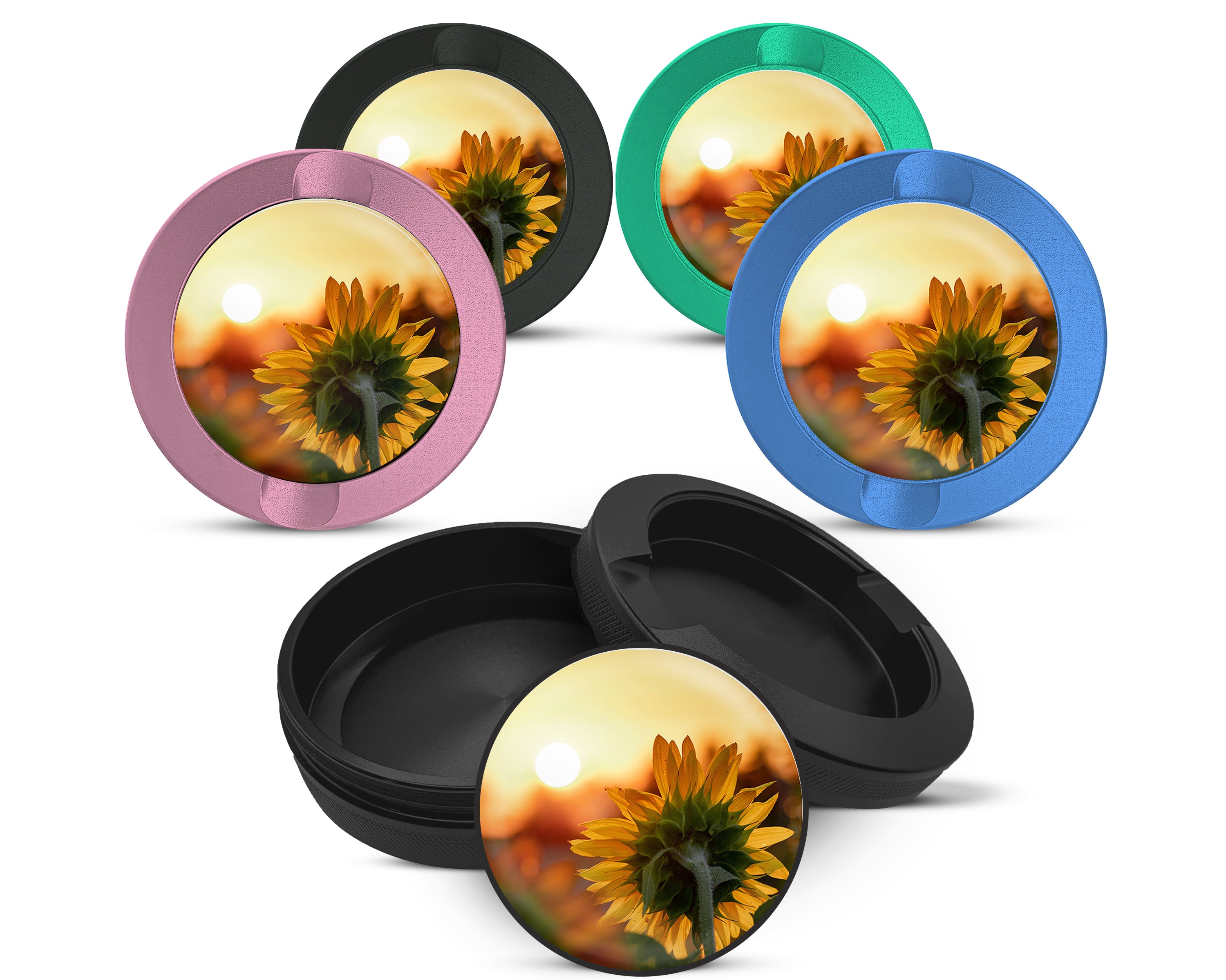 Snus Storage Case Sunflower 