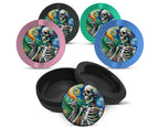 Snus Storage Case Skeleton Grinder Van Gogh Style 