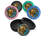 Snus Storage Case Gothic Skull with Roses and Chains Tattoo Aesthetic 