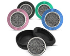 Snus Storage Case Nordic Compass Rune Emblem 