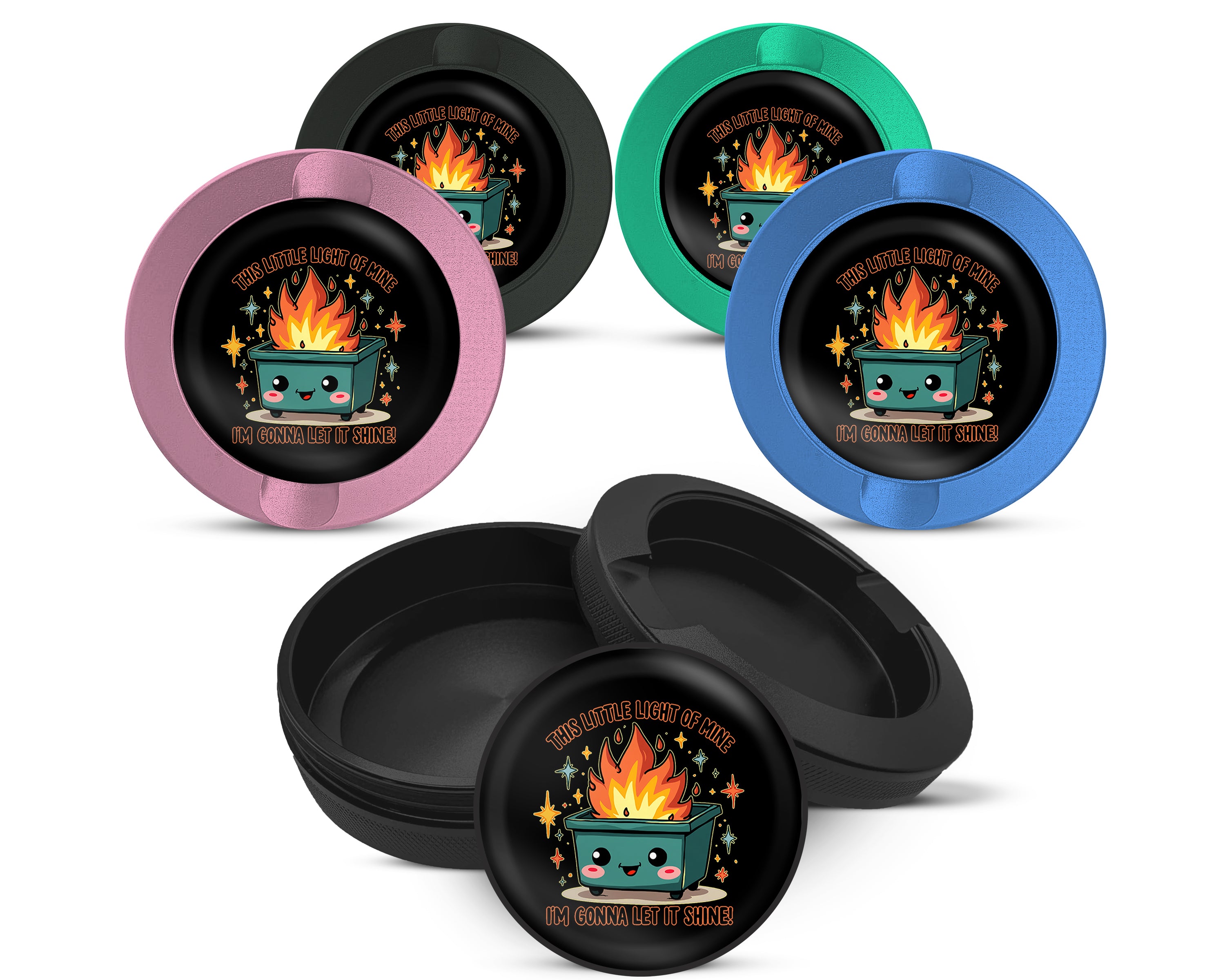 Snus Storage Case This Little Light Of Mine Dumpster Fire 