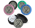 Snus Storage Case Viking Battle Axes 