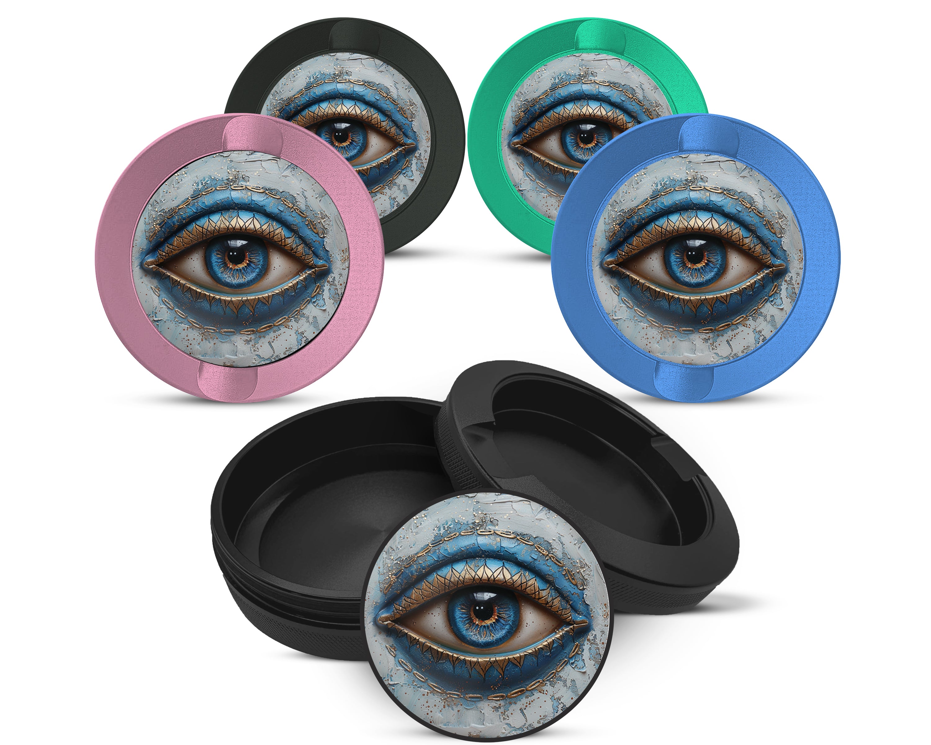 Snus Storage Case Modern Nazar Evil Eye 