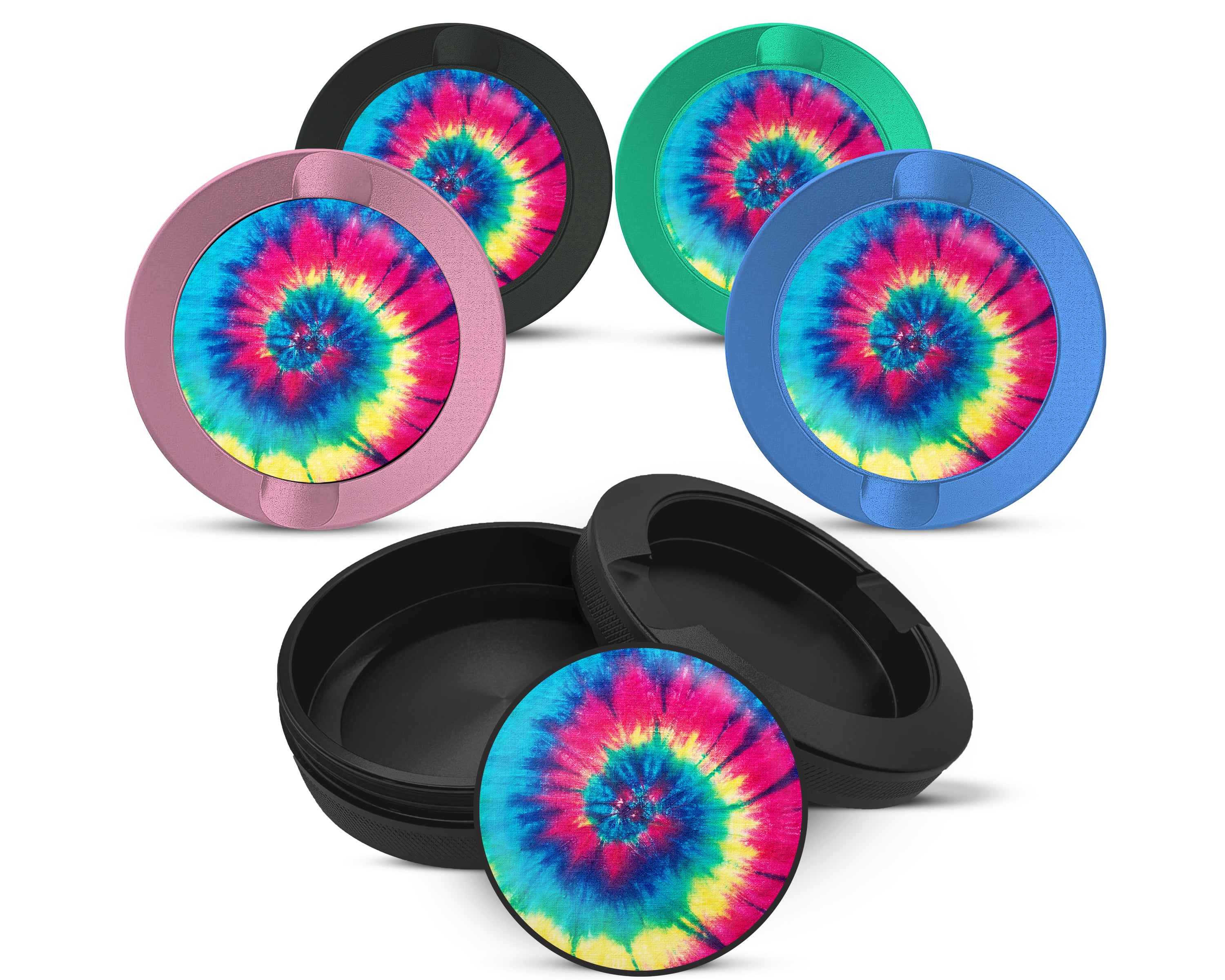 Snus Storage Case Peace, Love and Tie Dye 
