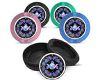 Snus Storage Case Crystal Rose Moon Trinity 