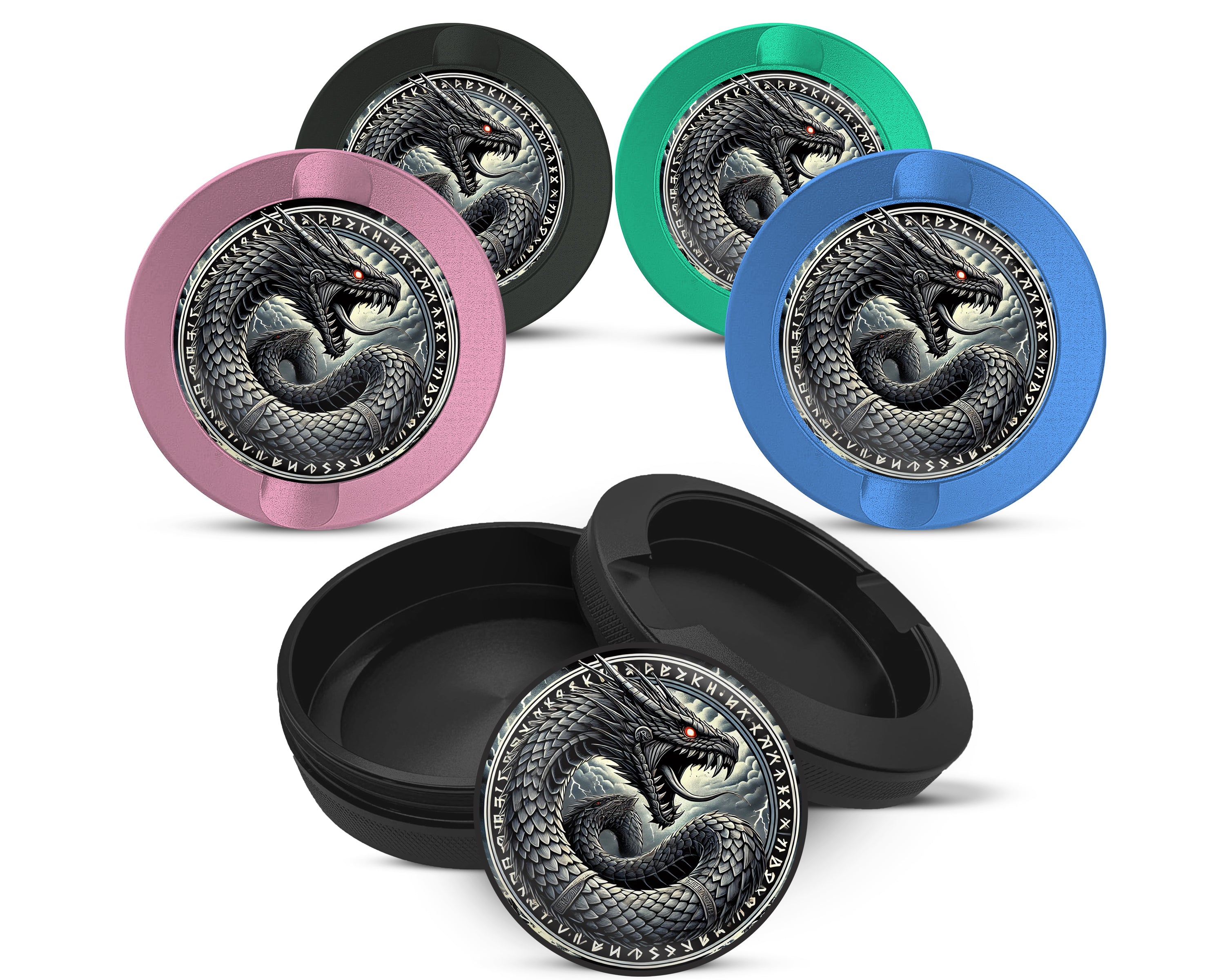 Snus Storage Case World Serpent Jormungandr 