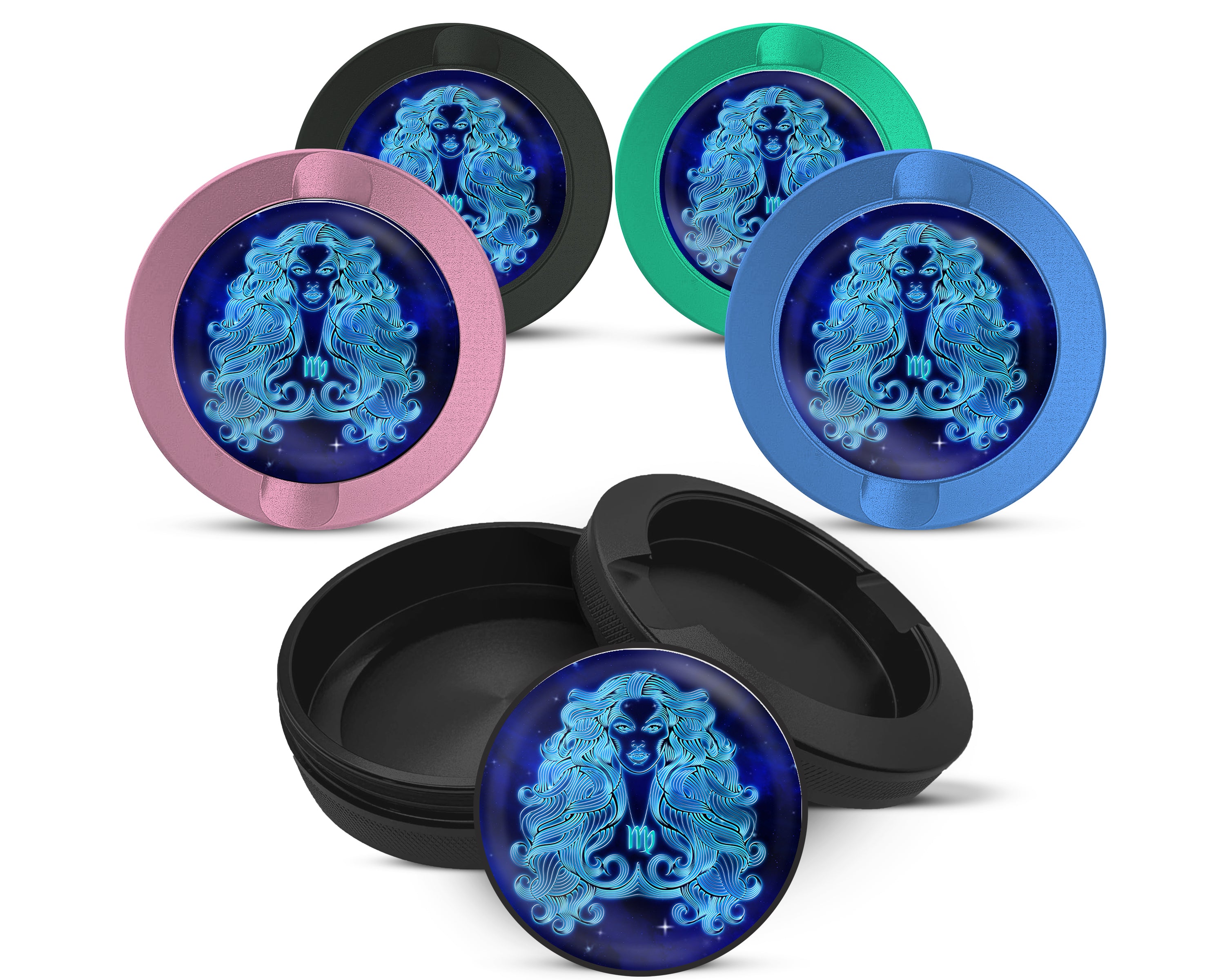 Snus Storage Case Virgo Zodiac Sign 