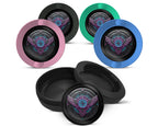 Snus Storage Case Cyberpunk Winged Circuit Emblem 