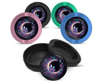 Snus Storage Case Floral Crescent Crystal Garden 