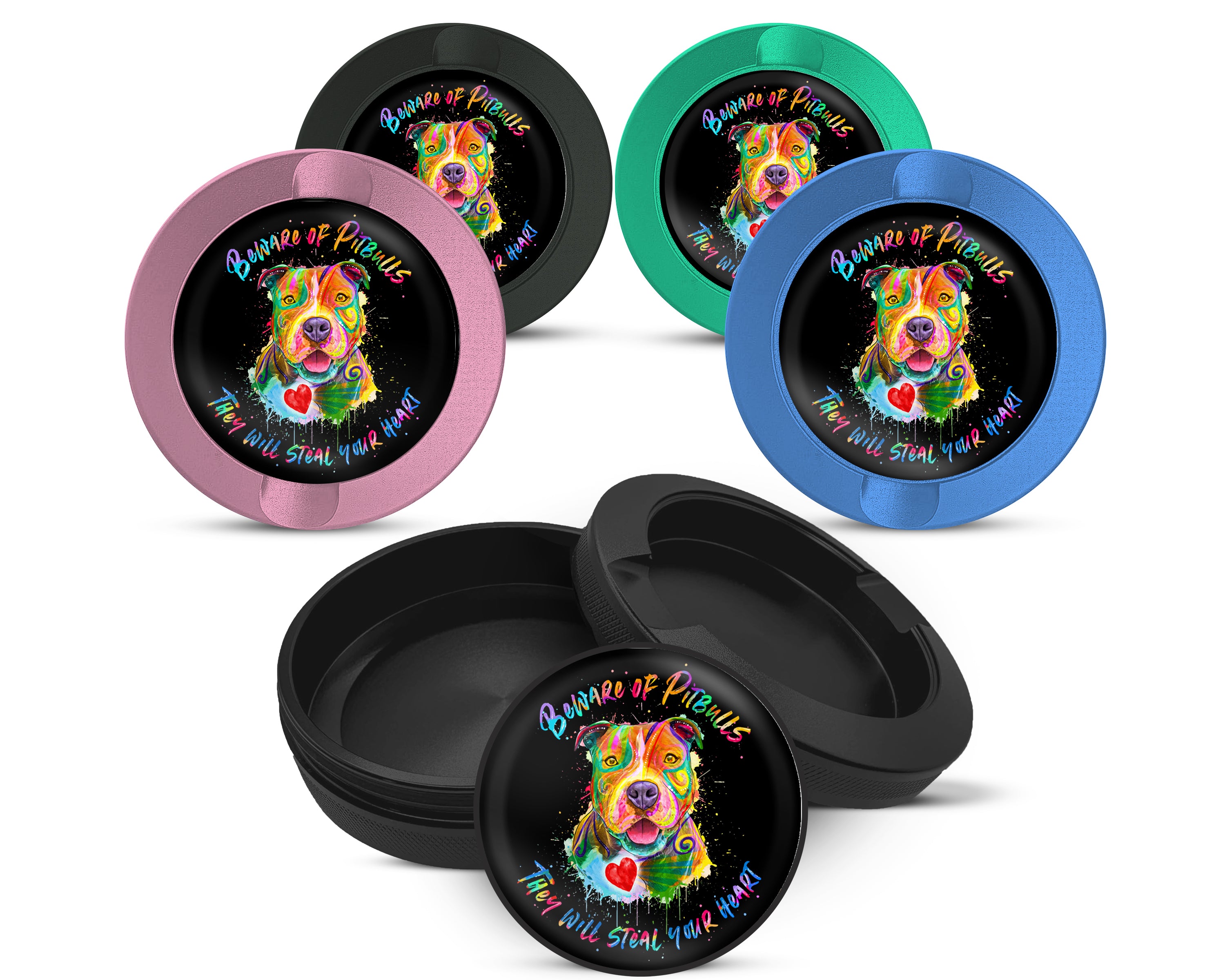 Snus Storage Case Beware Of Pitbulls They Will Steal Your Heart 