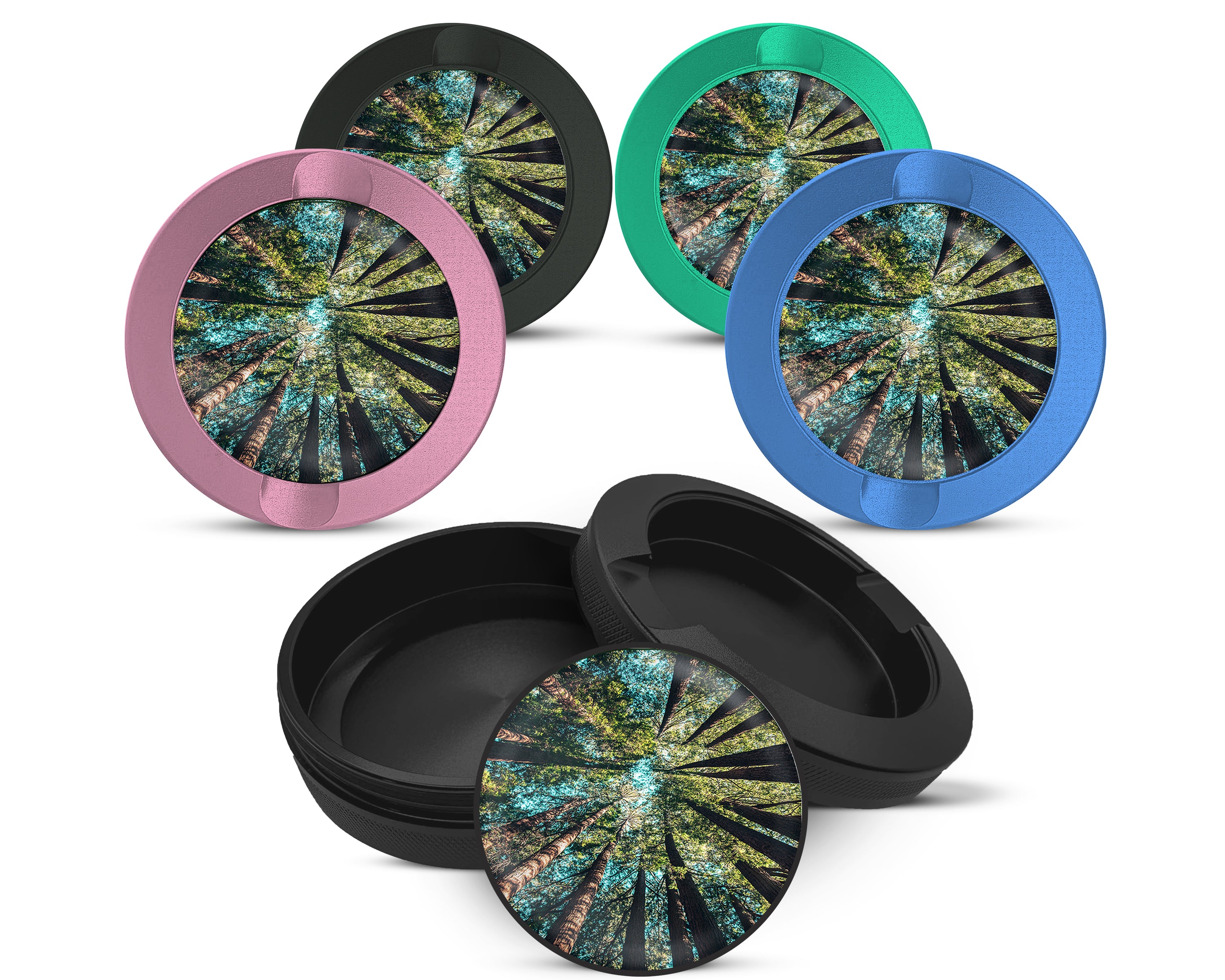 Snus Storage Case Trees Forest 