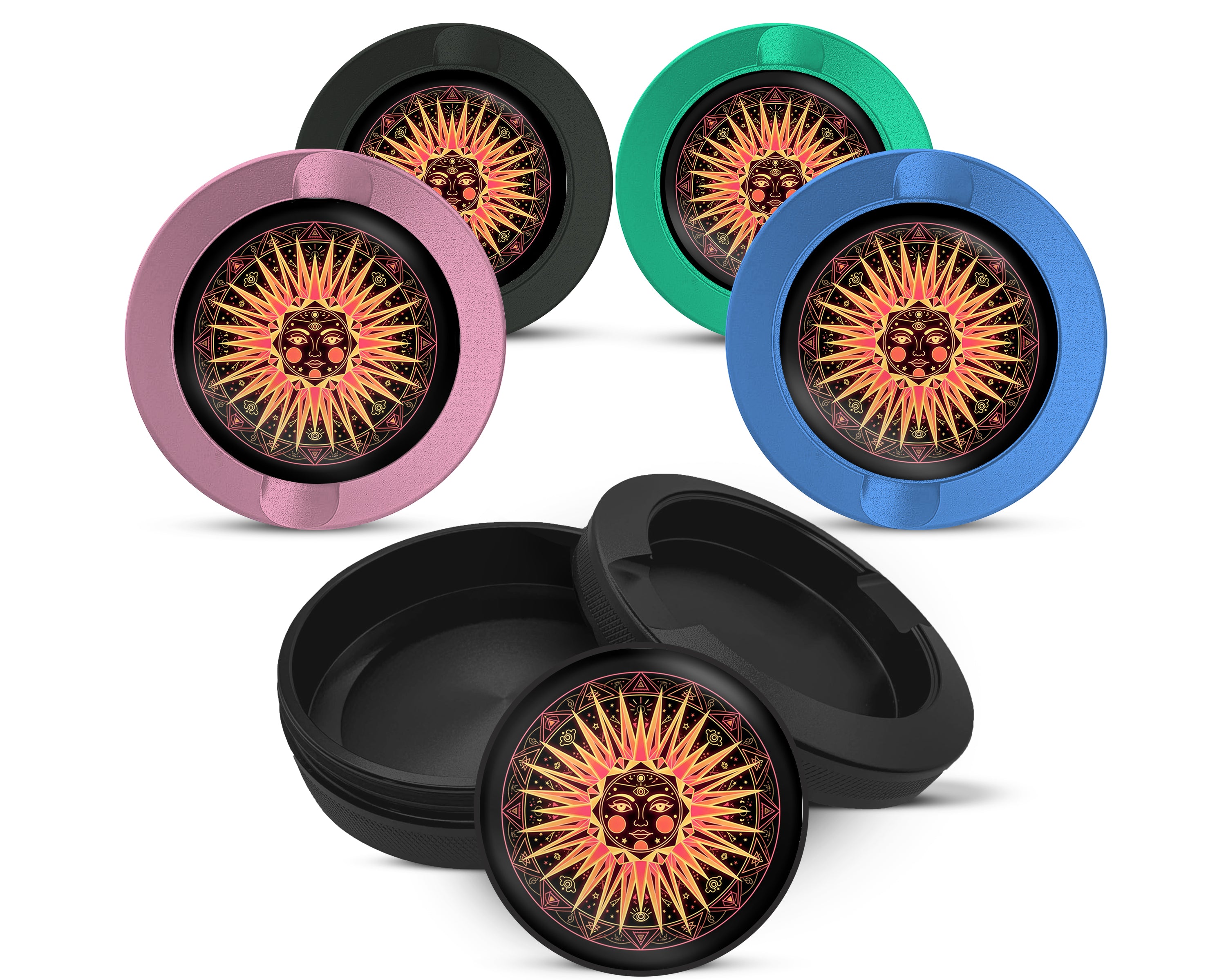 Snus Storage Case Celestial Third Eye Sun 