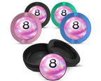 Snus Storage Case Pink Magic 8 Ball Digital Pop Art 