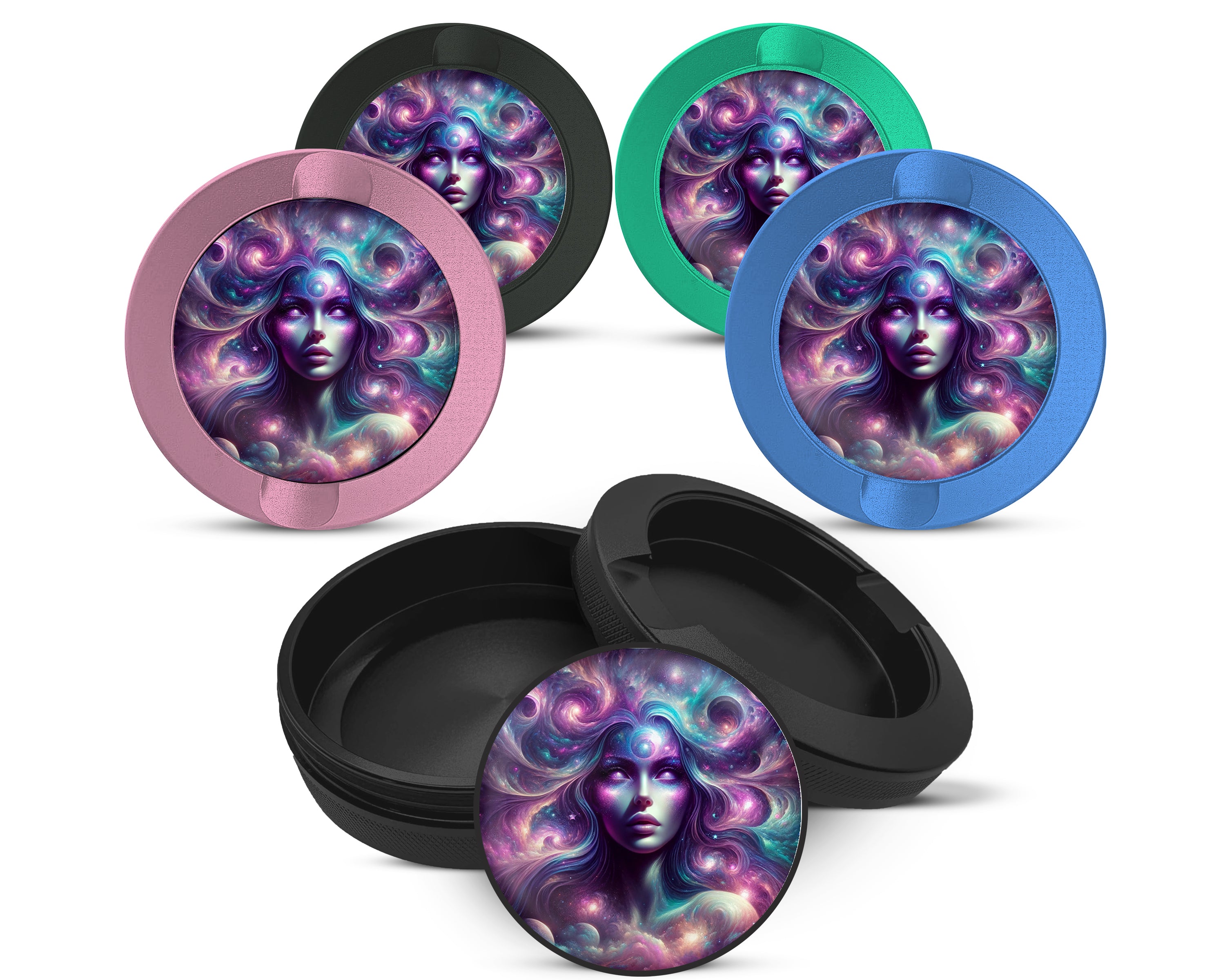 Snus Storage Case Cosmic Witchy Woman  