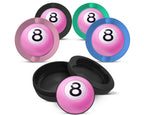 Snus Storage Case Soft Pink 8 Ball Retro Vibe Pool Hall Style 