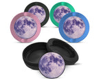 Snus Storage Case Purple Full Moon Aesthetic Celestial Art 