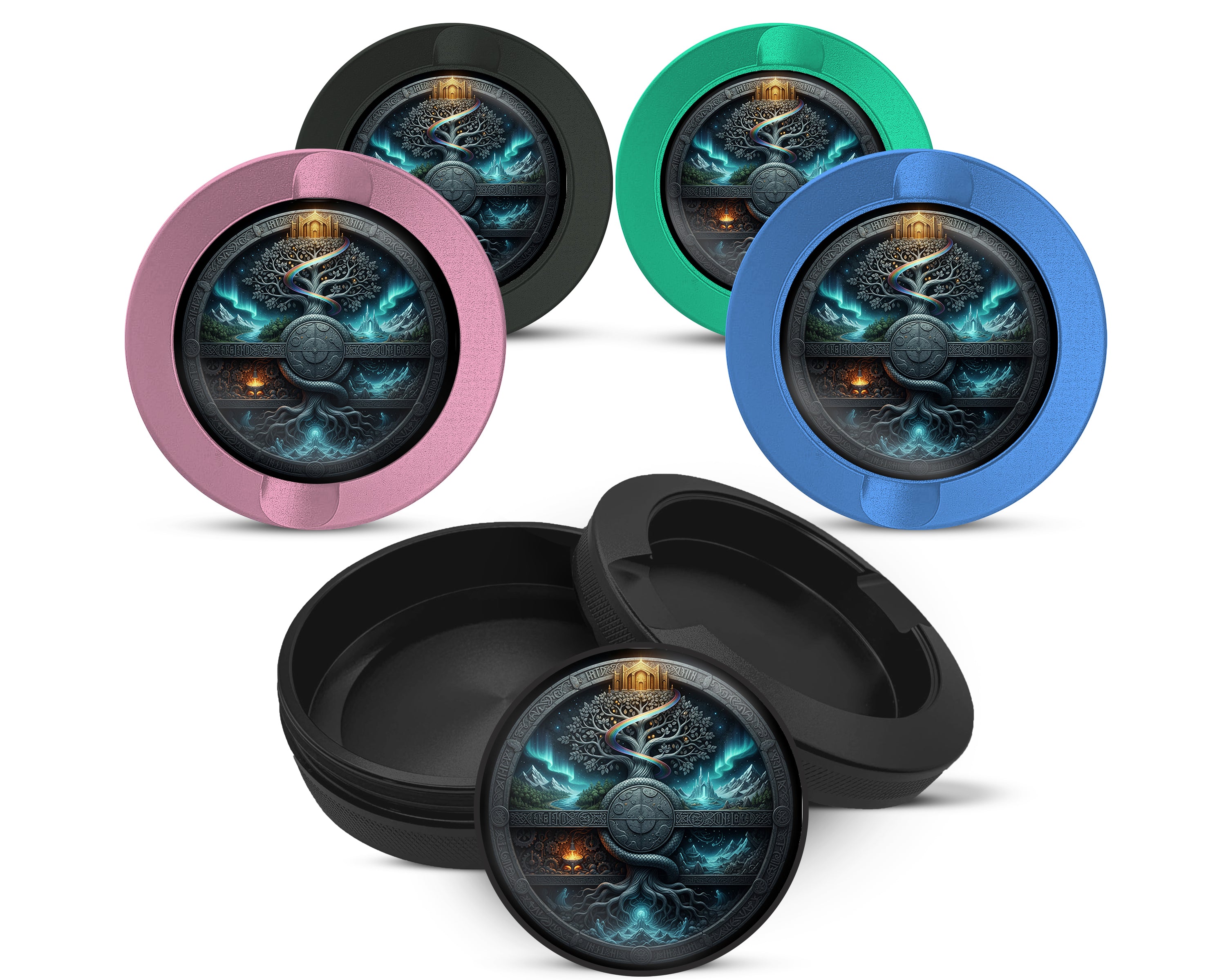 Snus Storage Case Yggdrasil Realms Cosmic Portal 