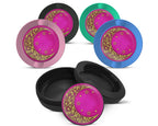 Snus Storage Case Girly Pink Crescent Moon and Stars 