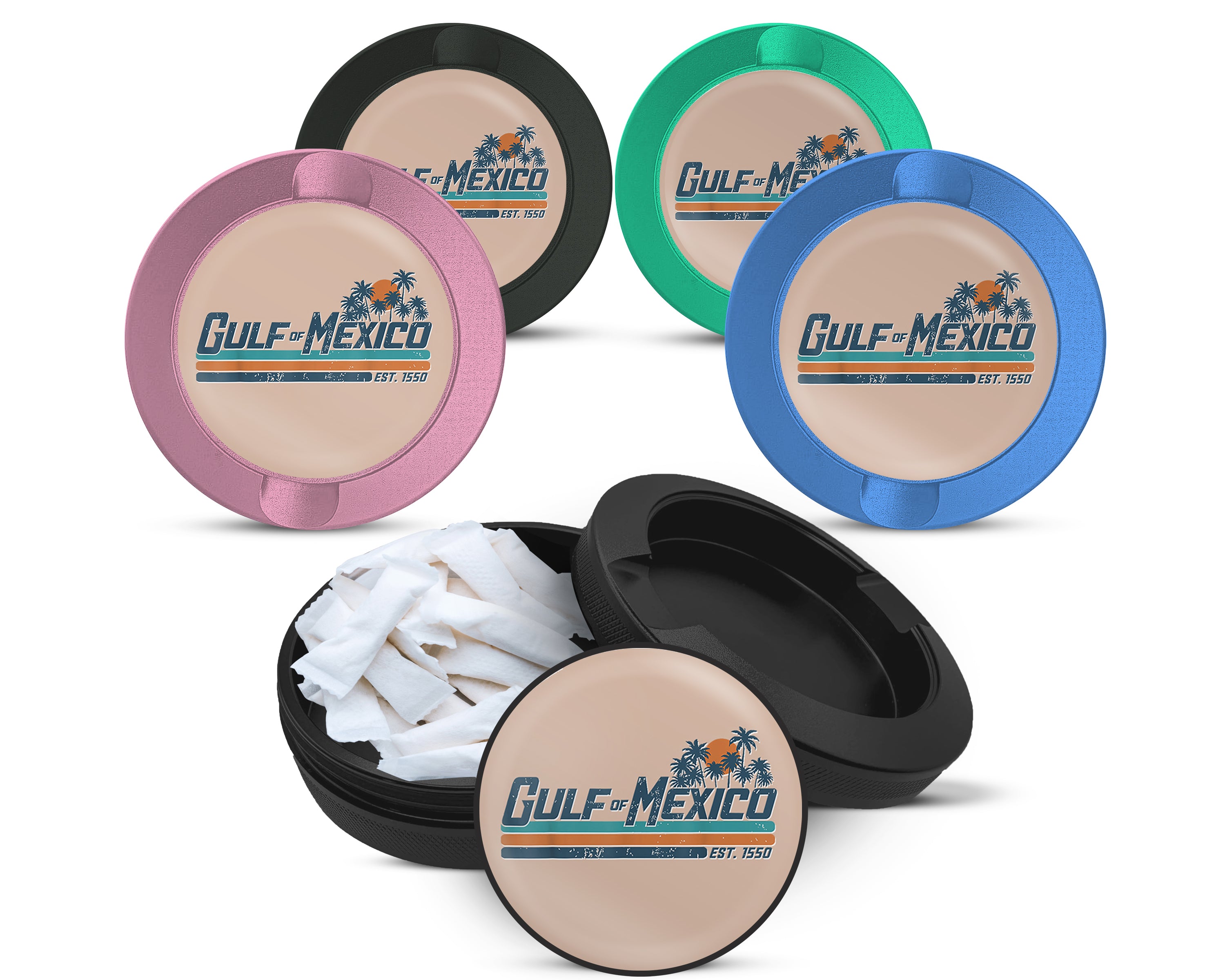 Snus Storage Case Gulf Of Mexico 