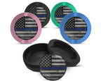 Snus Storage Case Flag Thin Blue Line 