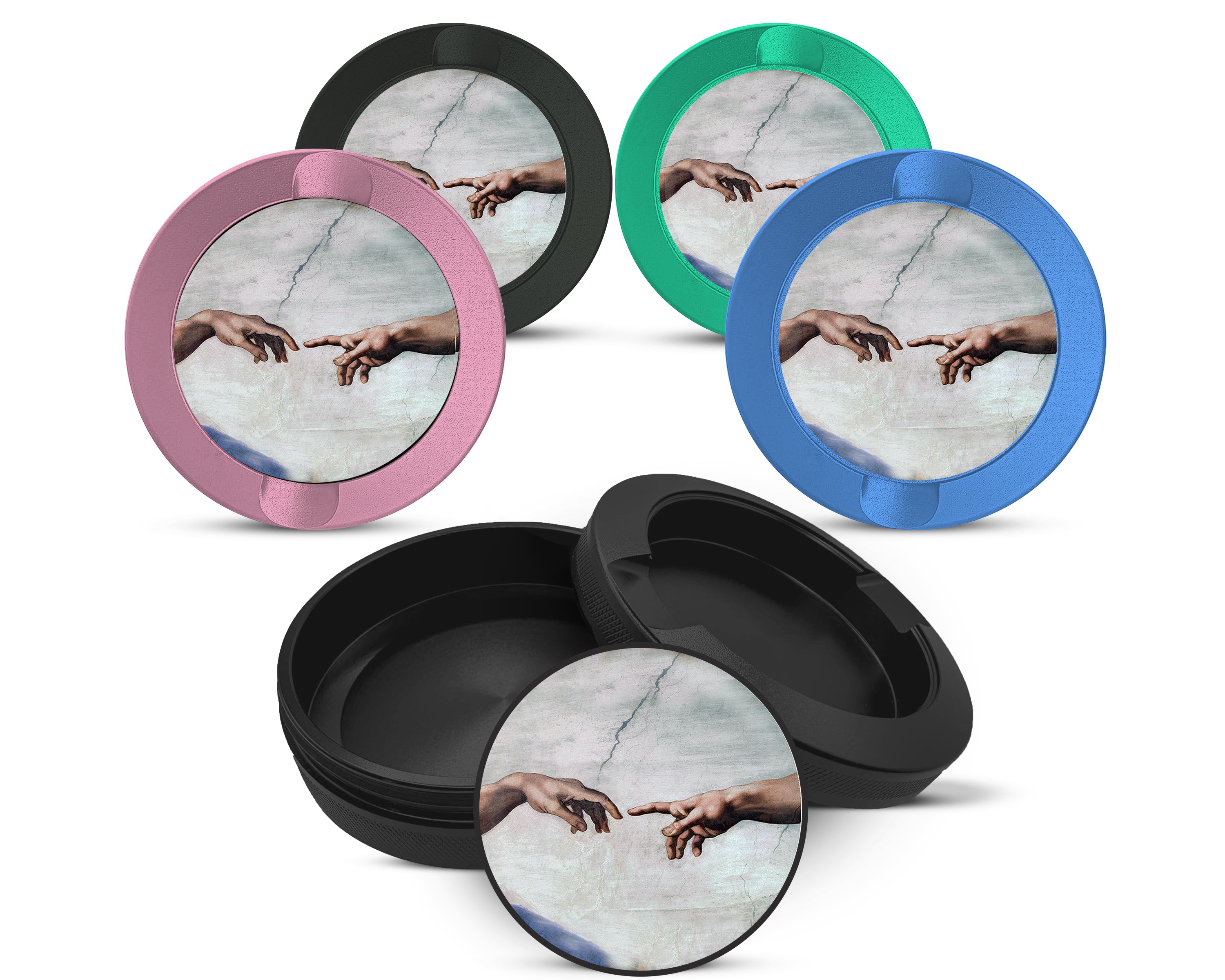Snus Storage Case Sistine Chapel, Hand of God,Michaelangelo 