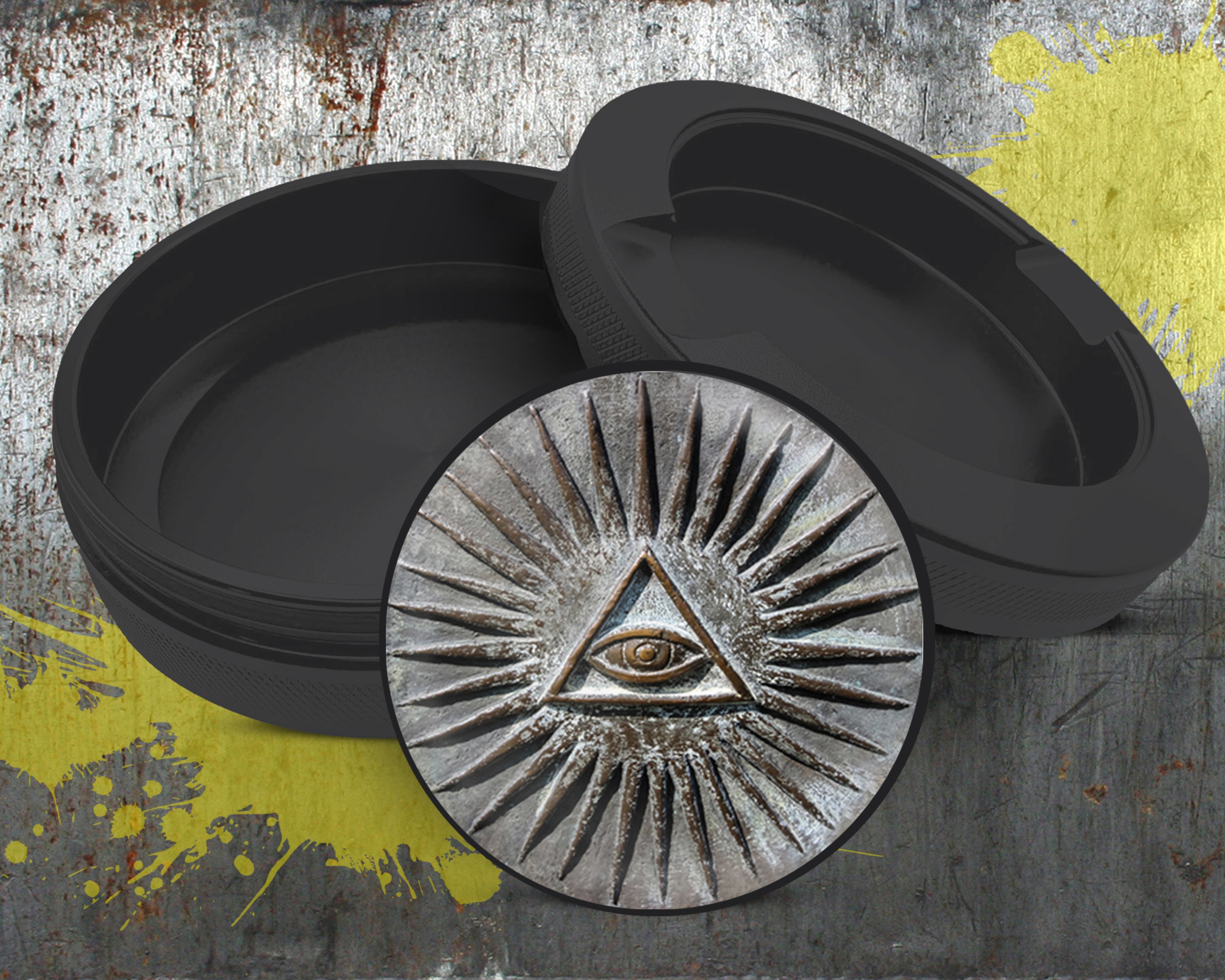 All Seeing Eye Snus Storage Case Bottle Opener