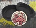 Vintage Flowers Snus Storage Case Bottle Opener